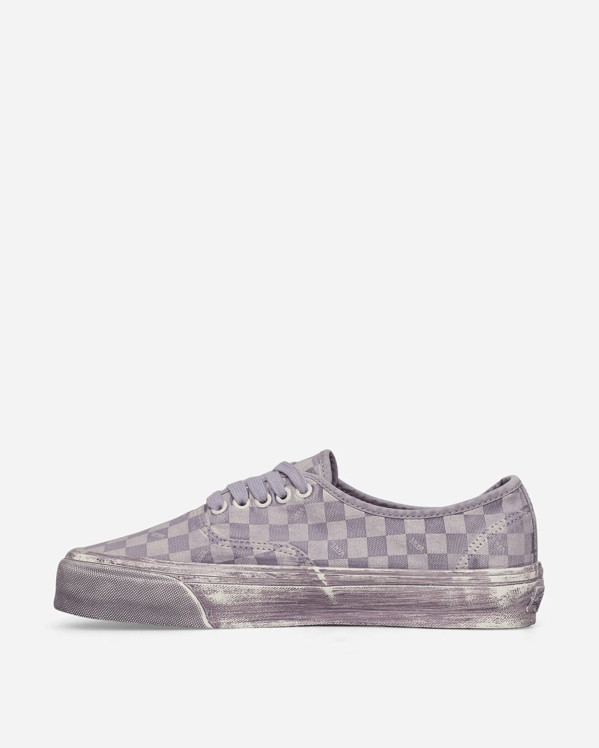 Authentic LX Reissue 44 Dip Dye Checkerboard Sneakers Lavender Gray