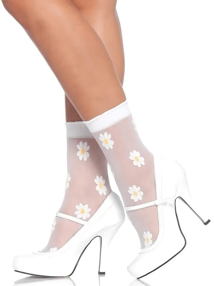 Baby Daisies Ankle Socks