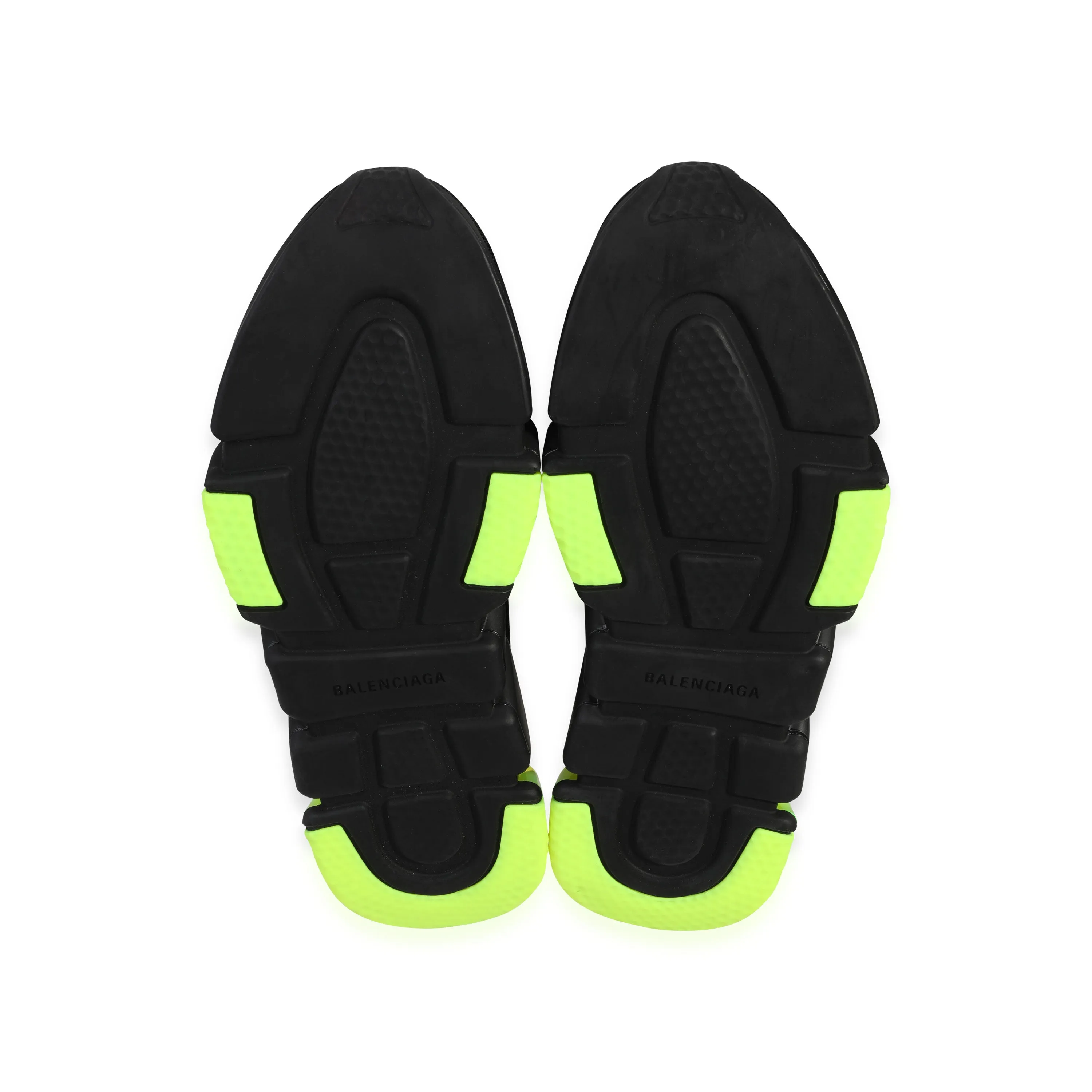 Balenciaga -  Balenciaga Speed Trainer Clear Sole - Black Yellow Fluo (45 UK)