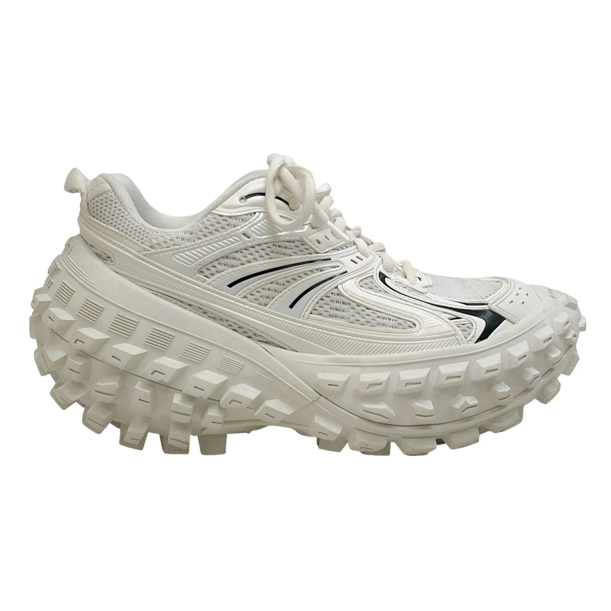 Balenciaga Eggshell Rubber / Mesh Sneakers