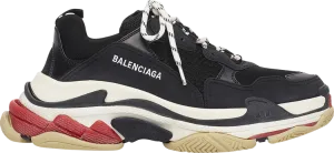 Balenciaga Triple S Sneaker Black Red, black