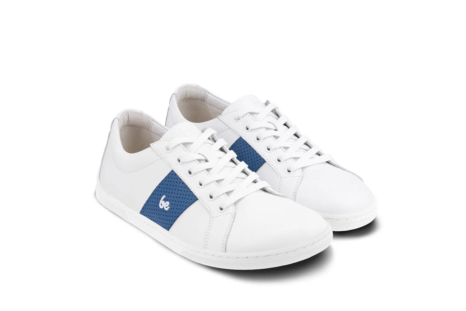 Barefoot Sneakers Be Lenka Elite - White & Dark Blue