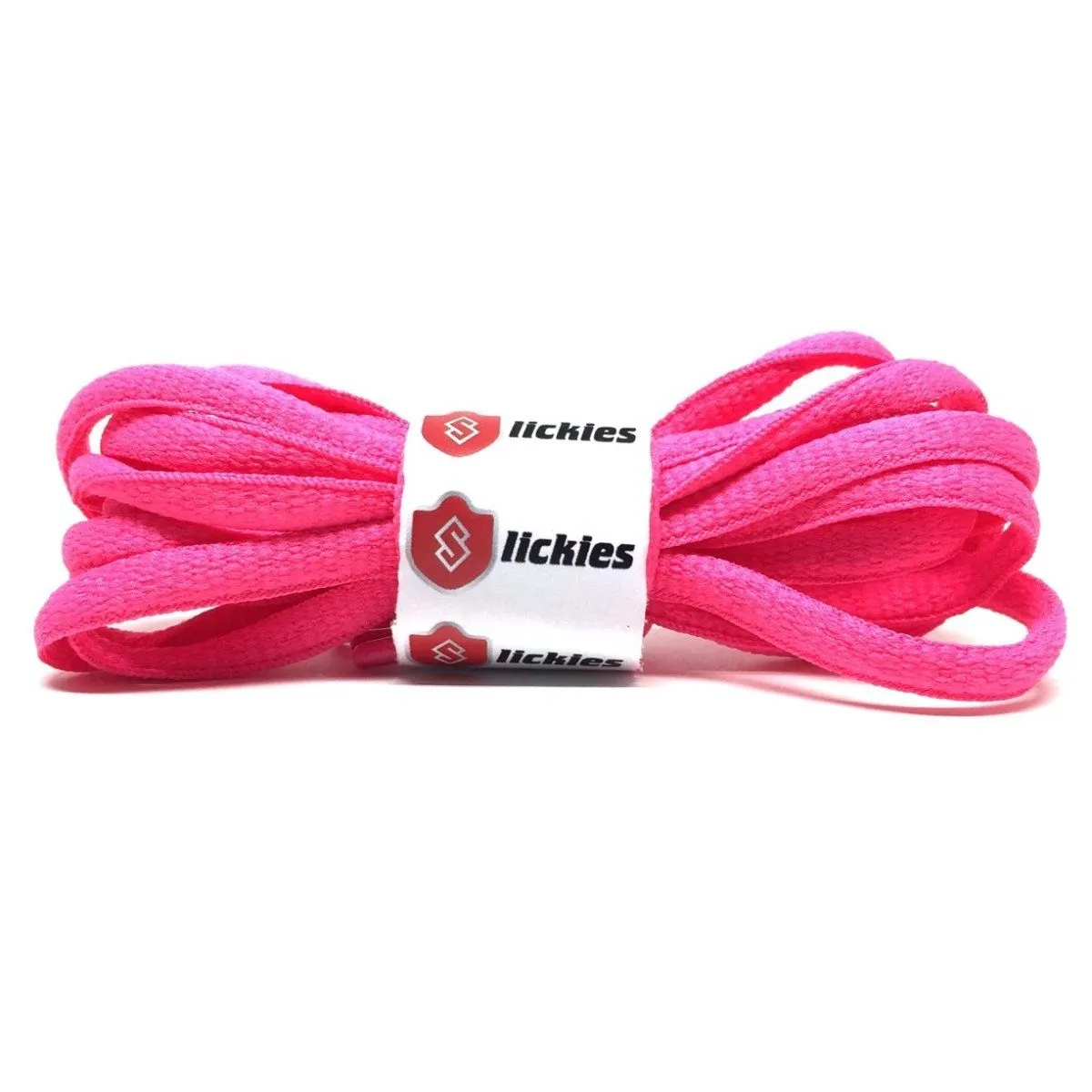 BASICS Oval Laces - Flash Pink Laces