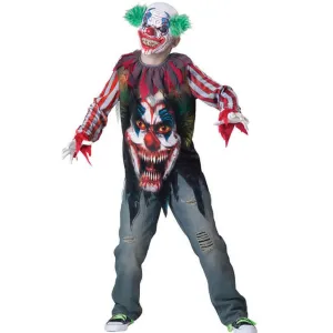 Big Top Terror Clown Scary Costume