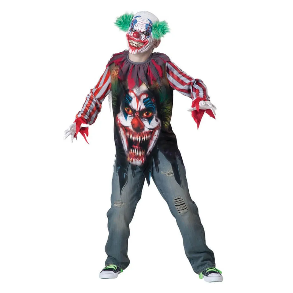 Big Top Terror Clown Scary Costume