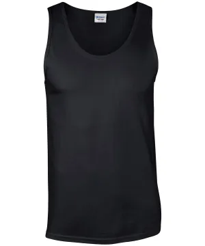 Black - Softstyle™ adult tank top