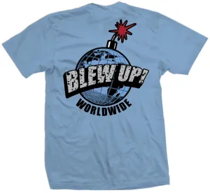 Blew Up Worldwide - University Blue T-Shirt