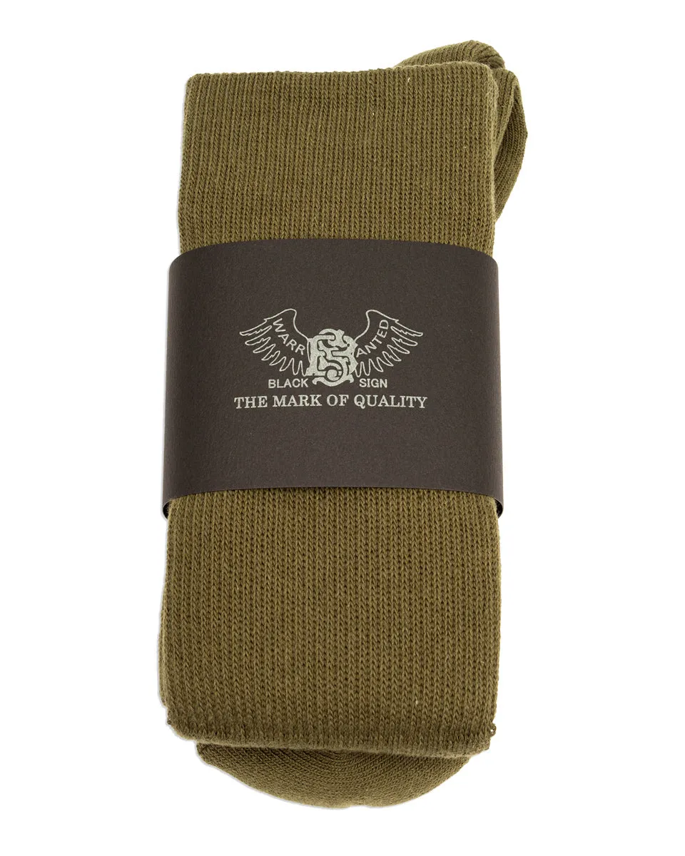 BS Fit Boot Socks - Olive Drab