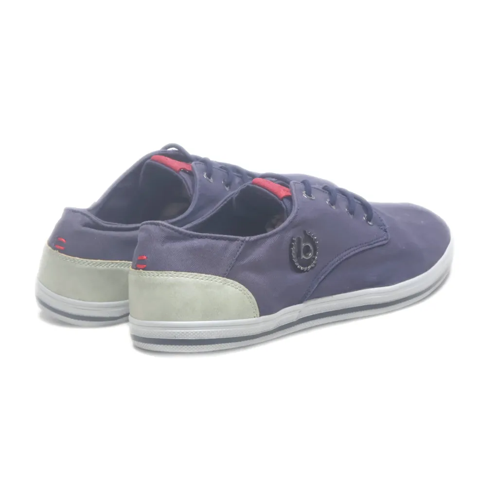 Bugatti Low-Top Sneakers Canvas Blue Colour For Men