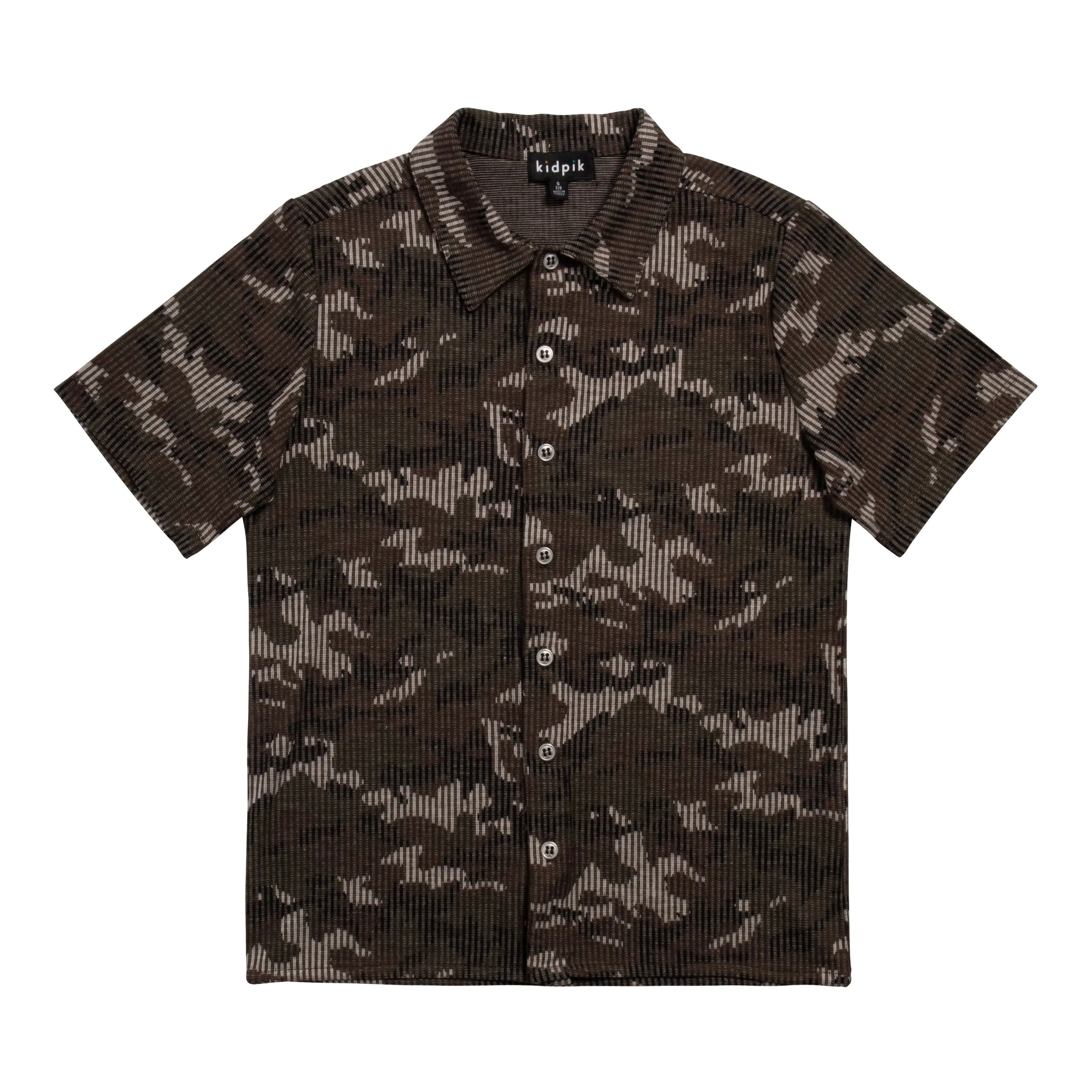 Camo Jacquard Shirt