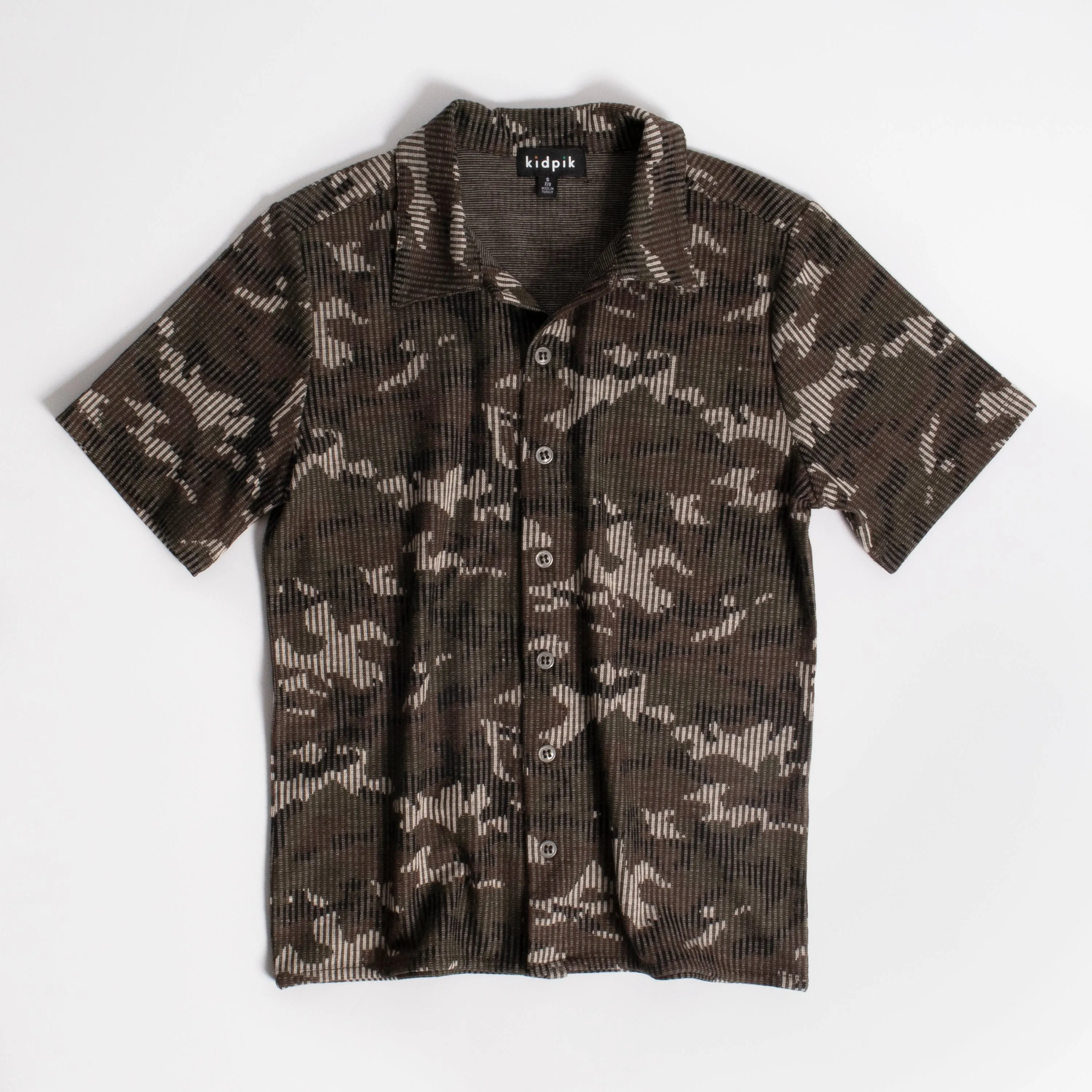 Camo Jacquard Shirt