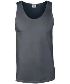 Charcoal - Softstyle™ adult tank top