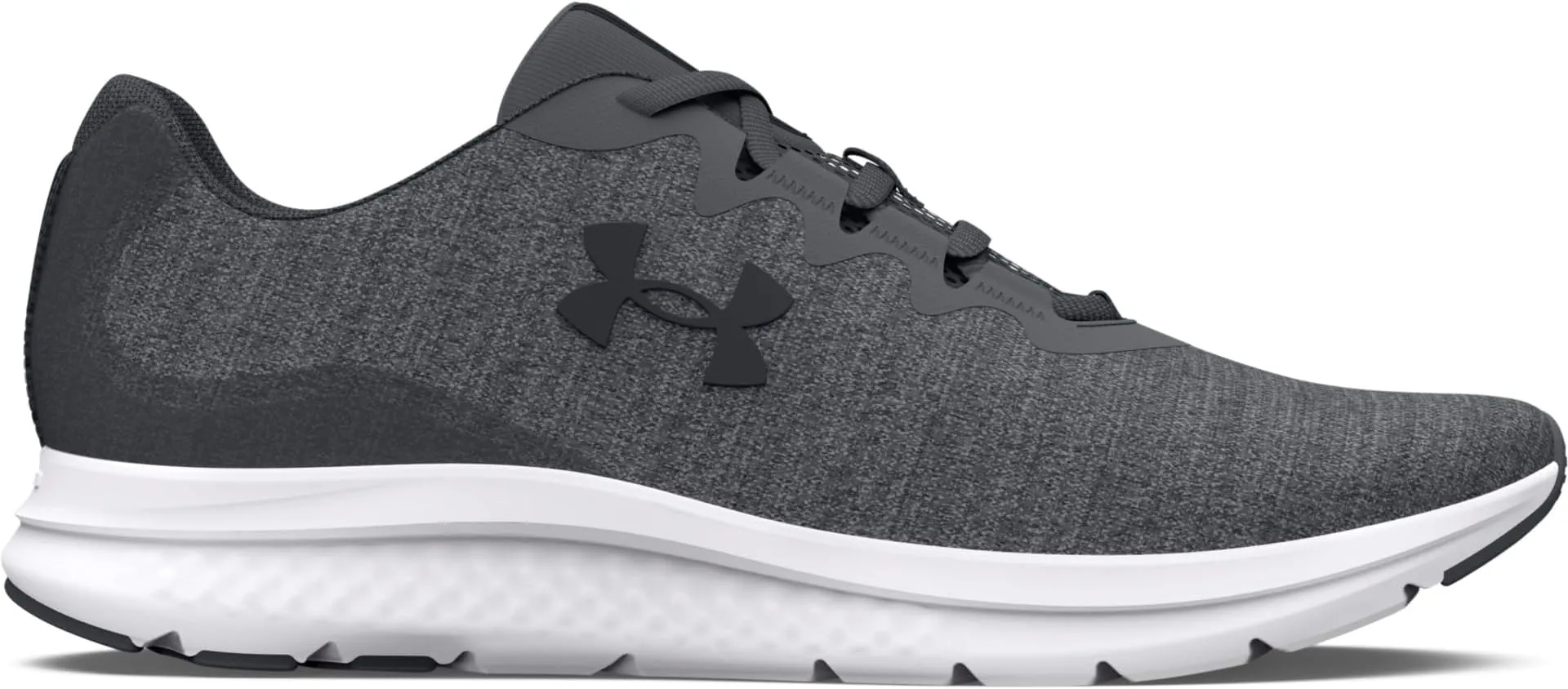 Charged Impulse 3 Under Armor Sneakers, Pitch Gray/Pitch Gray/Black