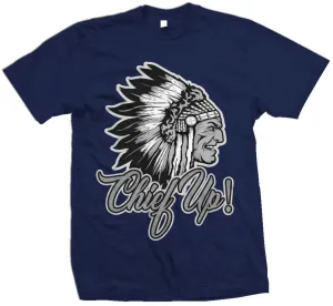 Chief Up Flint - Navy T-Shirt