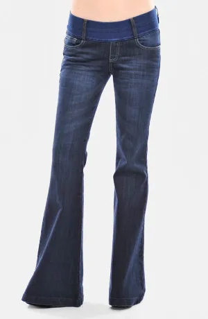 Classic Maternity Flare Jeans Olian