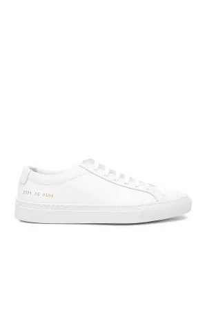 Common Projects Leather Original Achilles Low sneakers, white