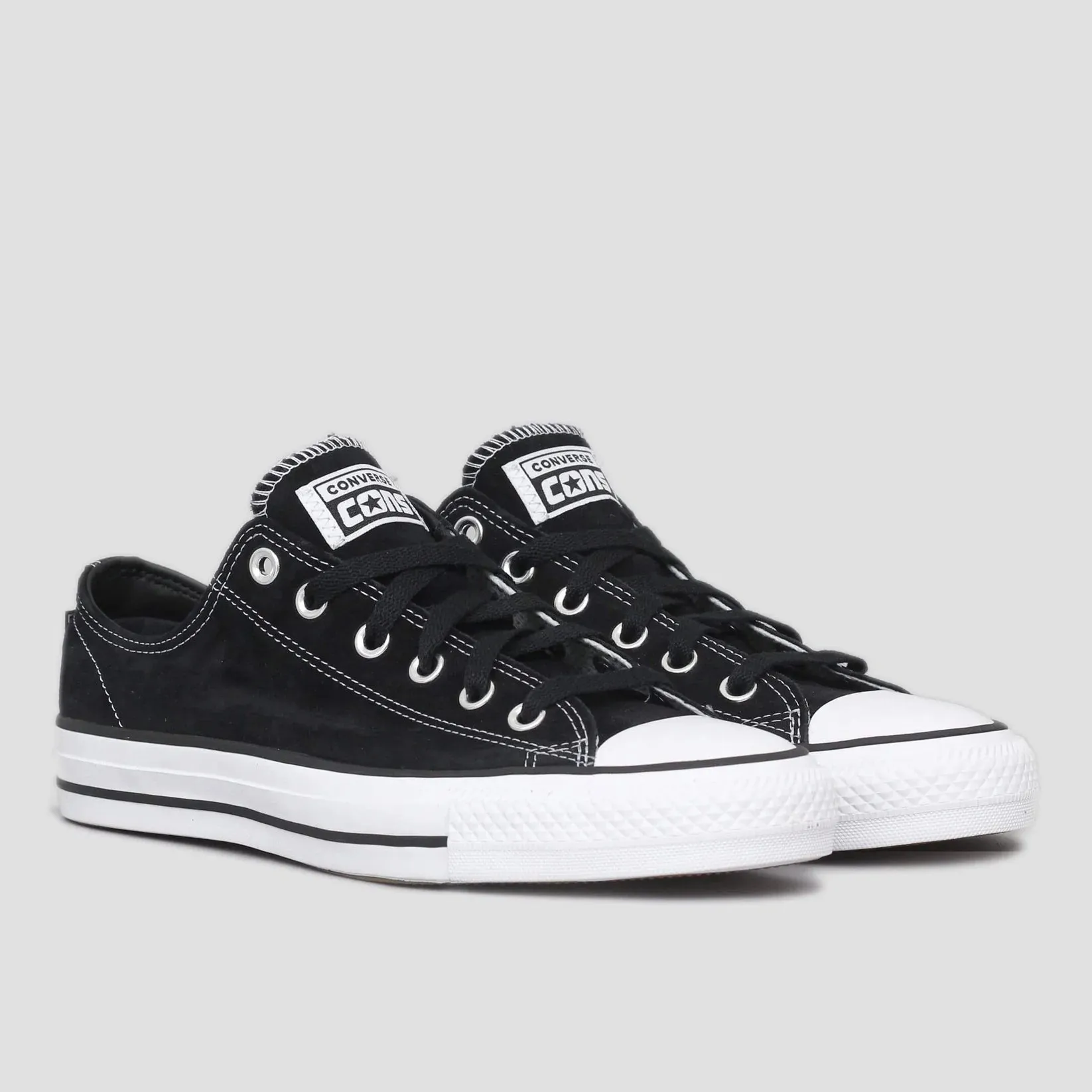 Converse CONS CTAS Pro Ox Skate Shoes - Black / Black / White