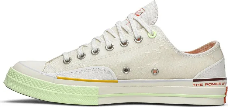 Converse Pigalle x Chuck 70 Low Barely Volt sneakers, white