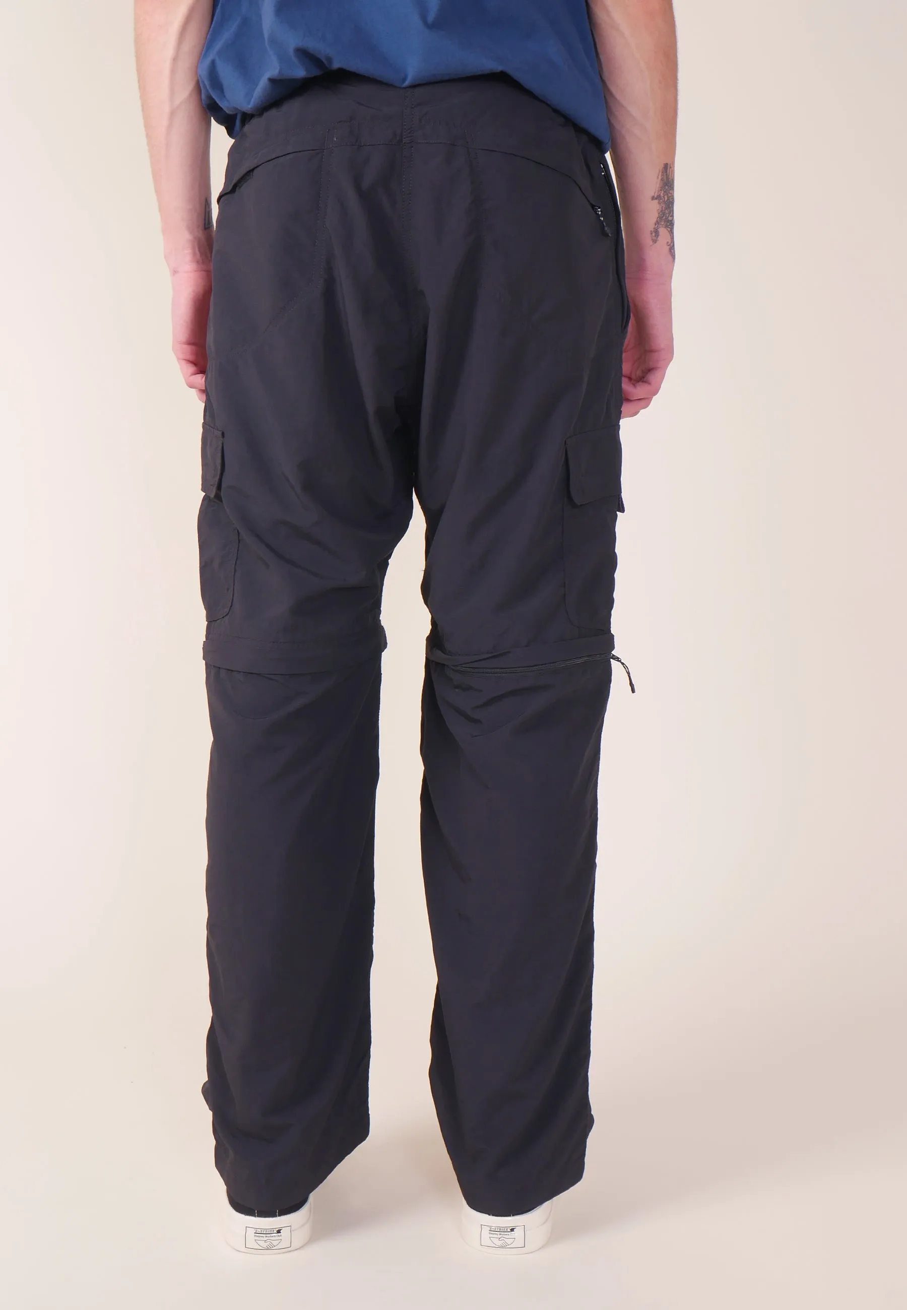 Convertible Micro Ripstop Pant - Black