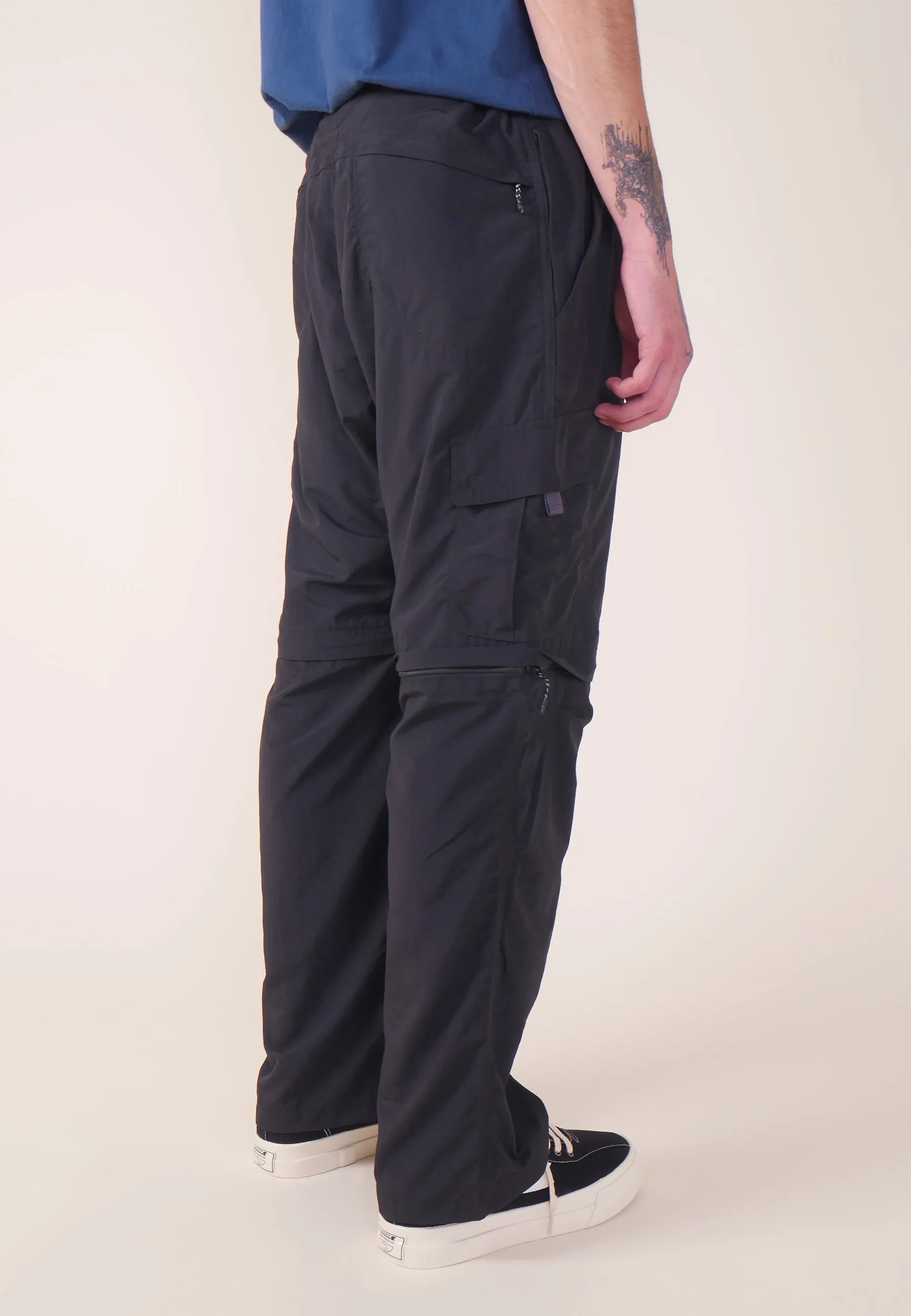 Convertible Micro Ripstop Pant - Black