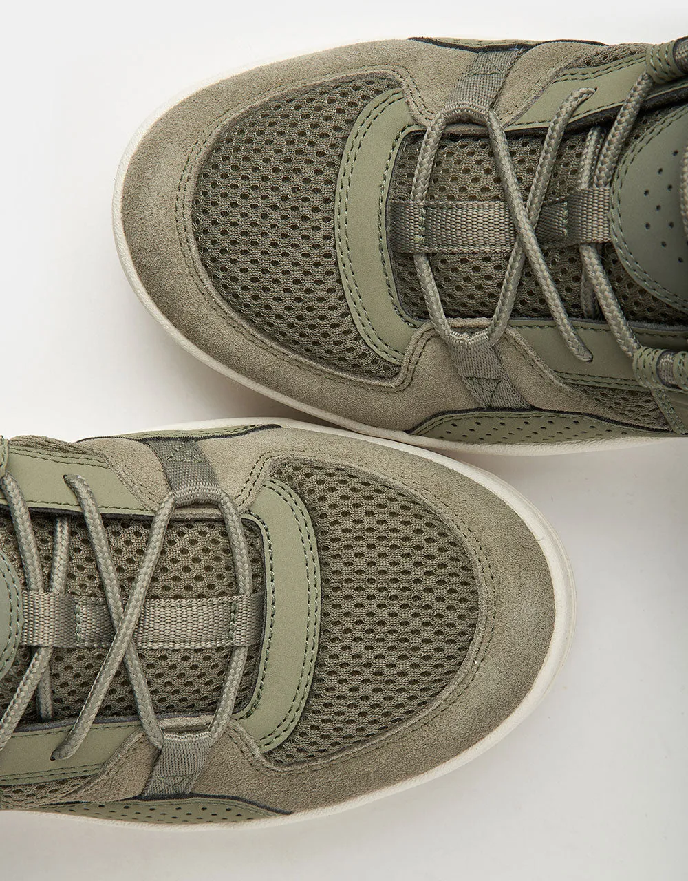 DC Construct Skate Shoes - Army/Olive