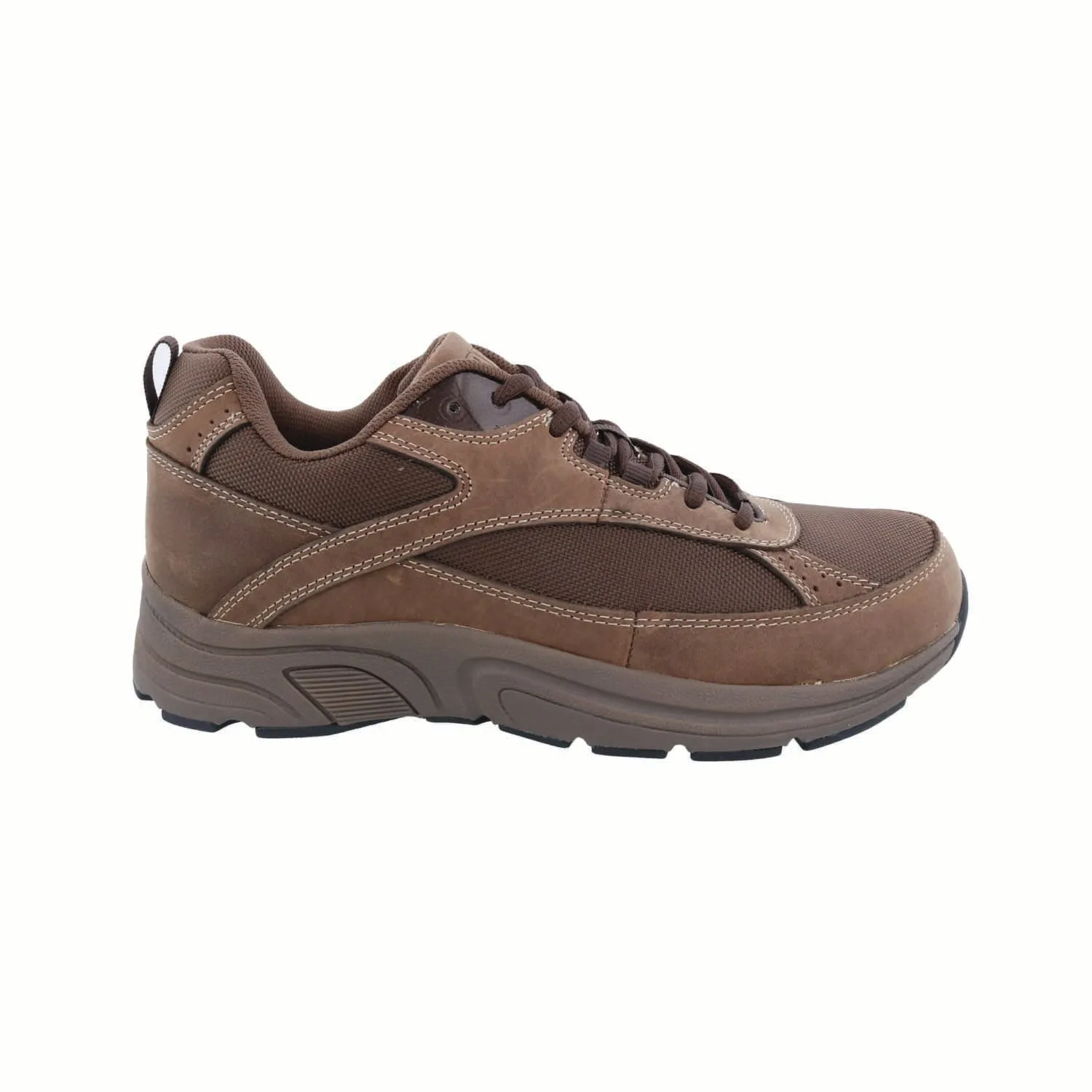 Drew Men's Athletic Aaron Shoes Brown/Nylon Mesh