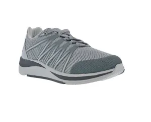 Drew Player Men Athletic Shoe In Grey Mesh Combo