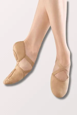 Elastosplit X Canvas Ballet Shoes - Flesh