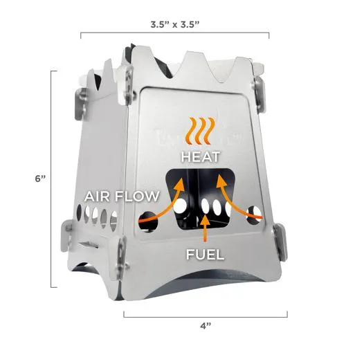 Emberlit-UL Original Titanium Lightweight Backpacking Stove