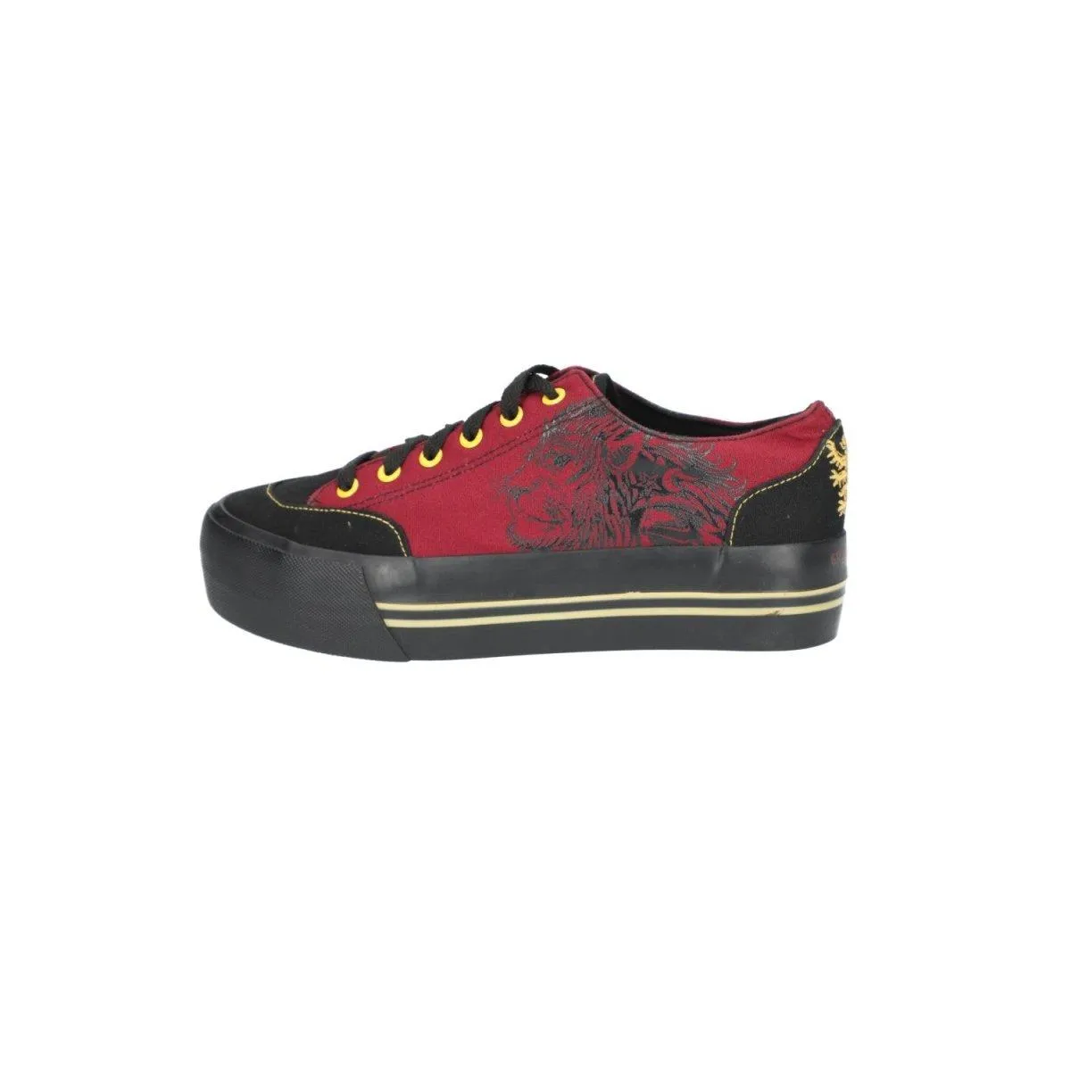 Emp Gryffindor By Harry Potter Low-Top Sneakers Fabric Red Colour For Women