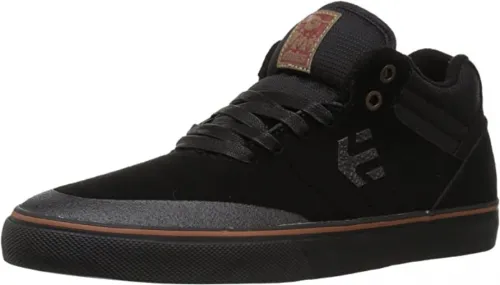 Etnies scarpa sneakers alta in camoscio Marana Vulc MT 4101000453 590 nero