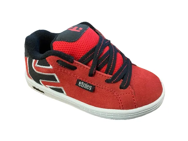 Etnies scarpa sneakers da bambino Fader 4301000043603 rosso nero