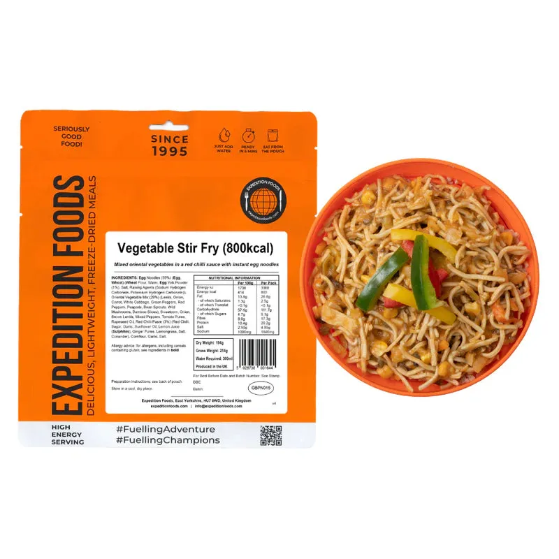 Expedition Foods Vegetable Stir Fry