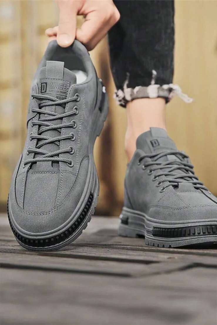 Fashion Men's Rugged Sole Sneakers