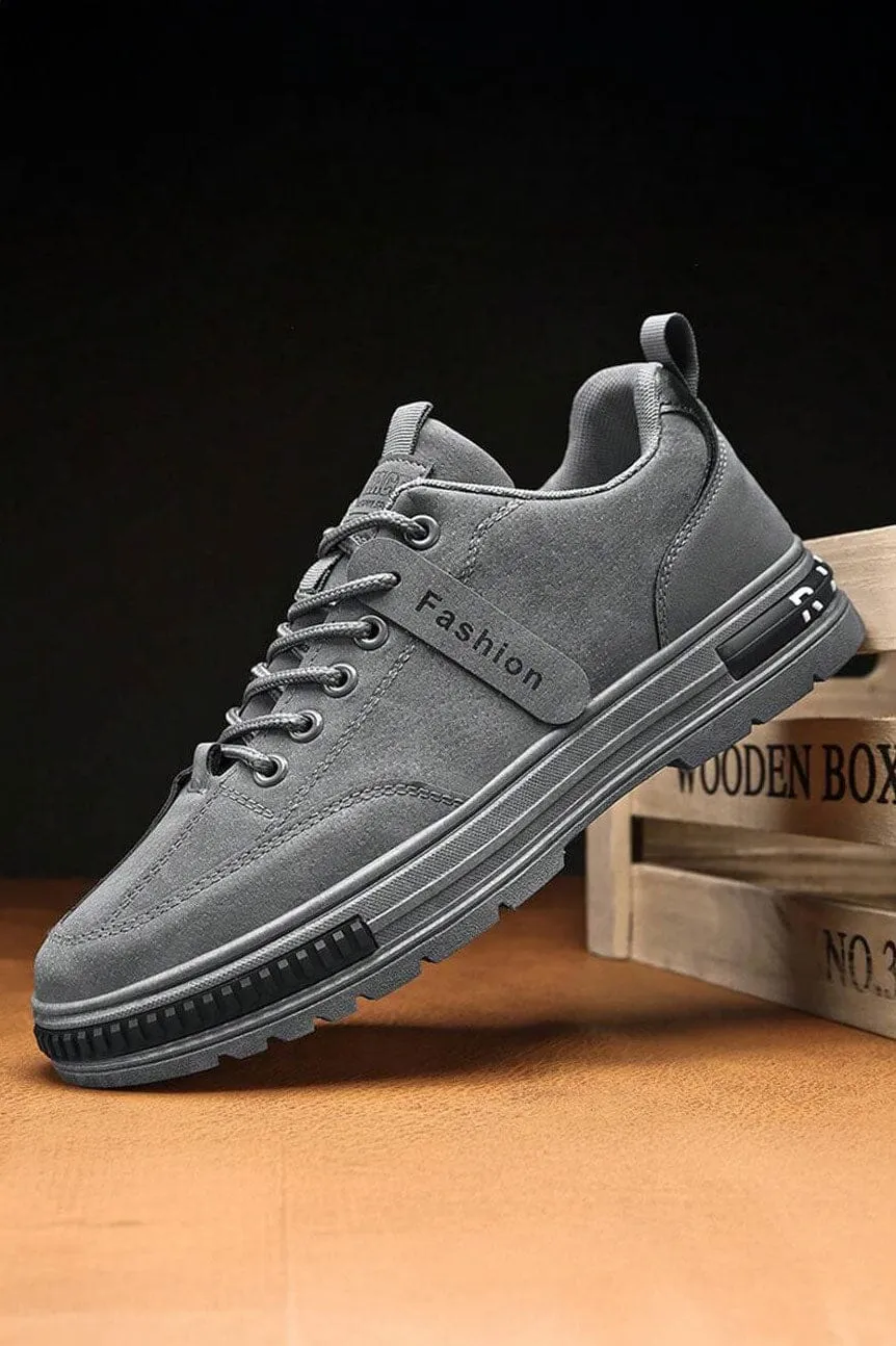 Fashion Men's Rugged Sole Sneakers