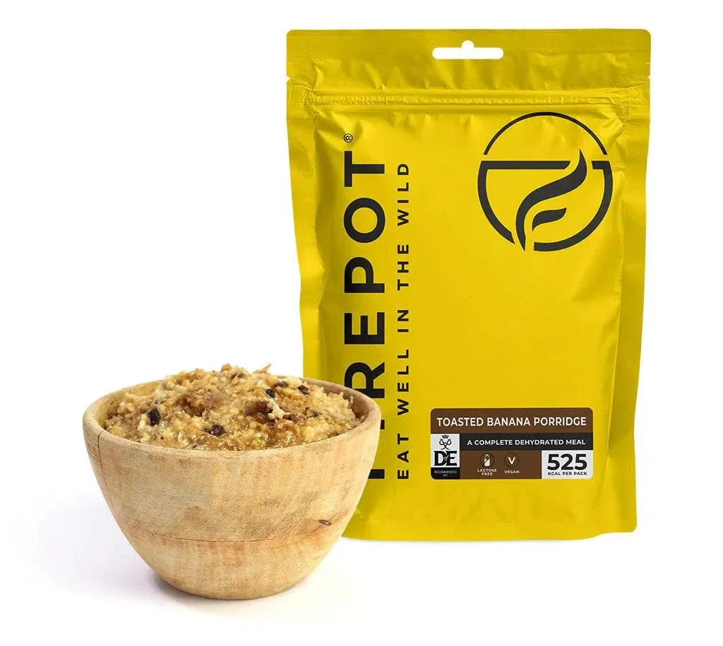 Firepot Toasted Banana Porridge