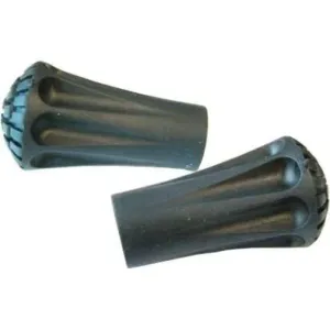 Fizan Race Rubber Pavement Tips w/Steel Ring (Pair)