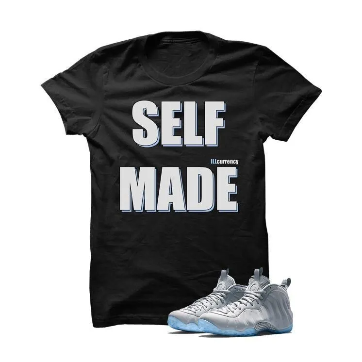 Foamposite One "Wolf Grey" Black T Shirt (Self Made)