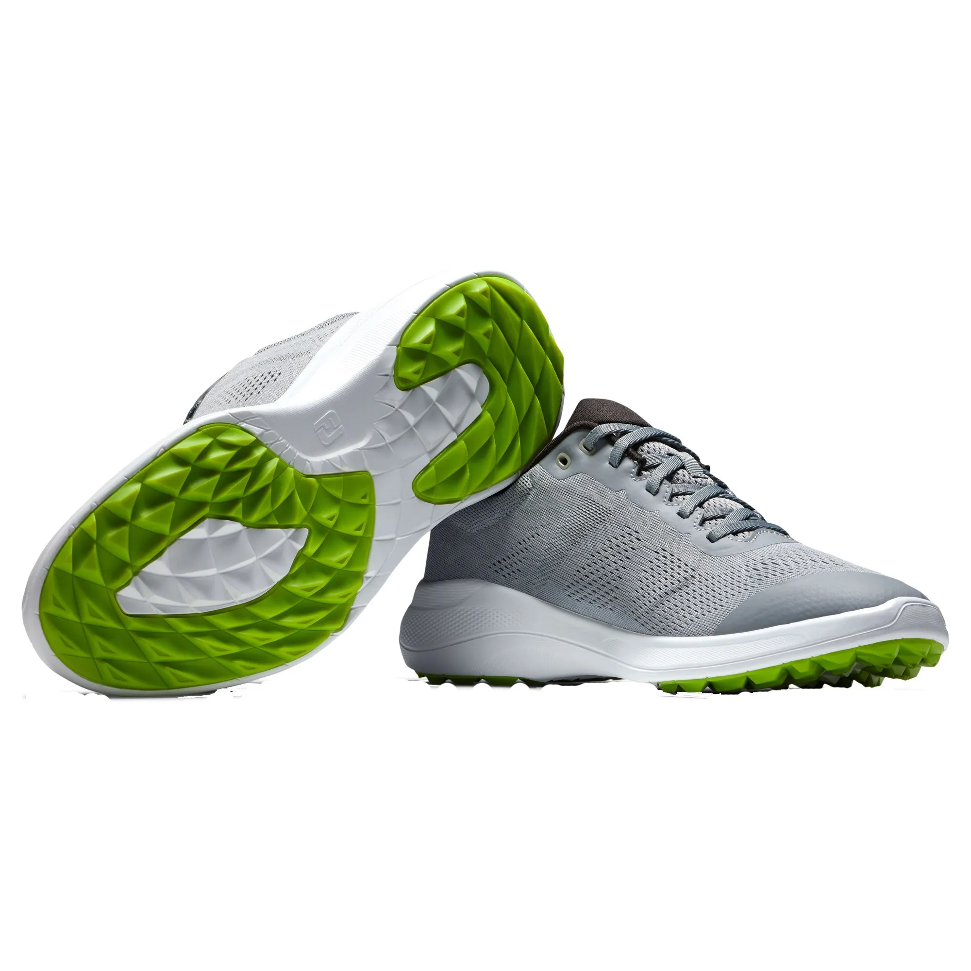 FootJoy Flex Grey-White Mens Golf Shoes