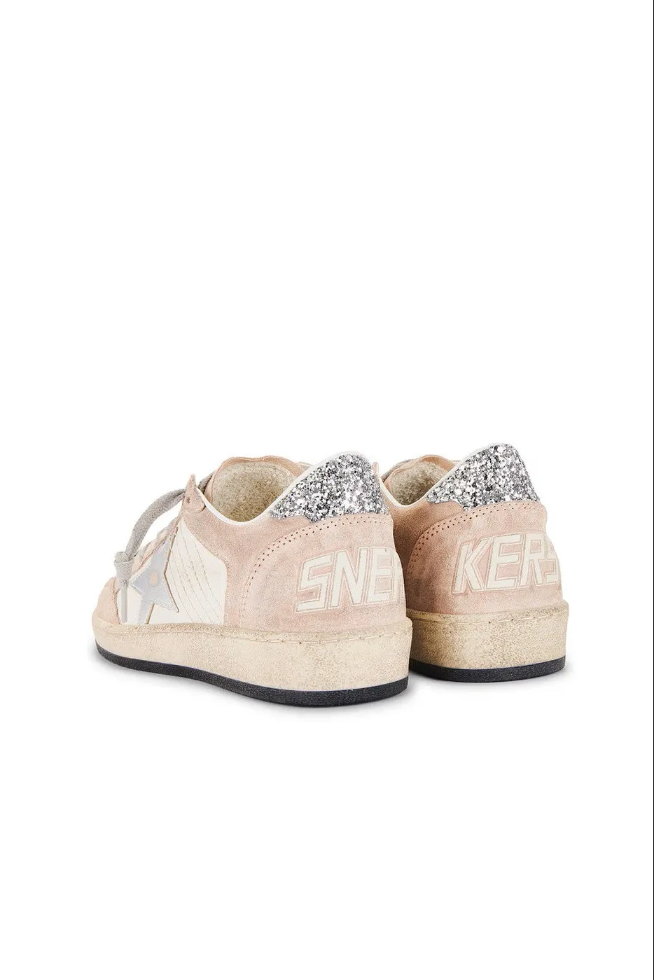 Golden Goose - Sneakers Ball Star - Nougat/Blanc/Argent