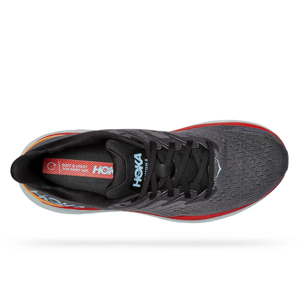 Hoka Clifton 8 Mens | Anthracite / Castlerock