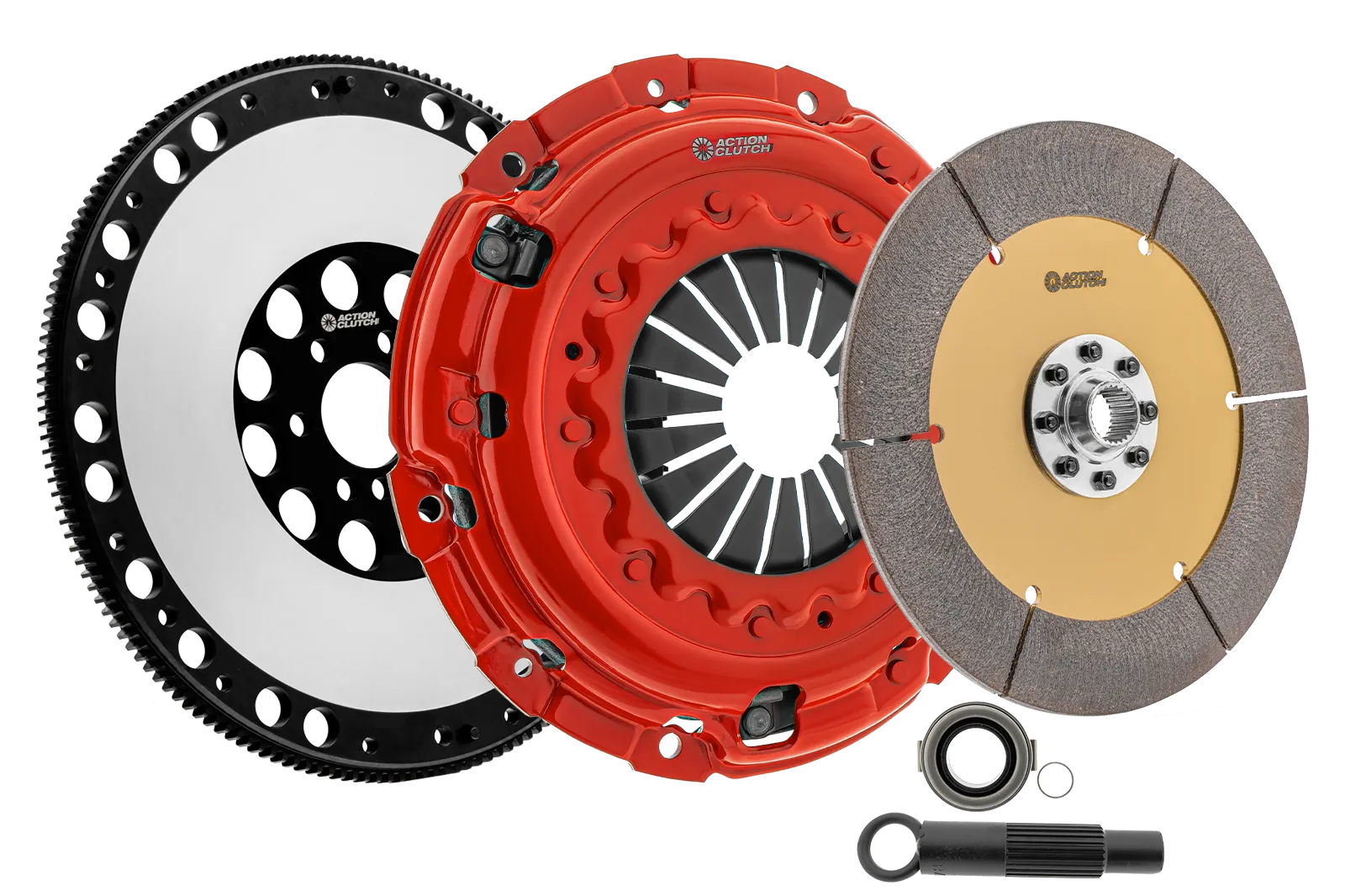 Ironman Unsprung Clutch Kit for Subaru Legacy GT Spec B 2005-2006 2.5L DOHC (EJ255) Turbo AWD Includes Lightened Flywheel