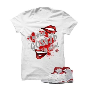 Jordan 6 Alternate White T Shirt (Gossip)