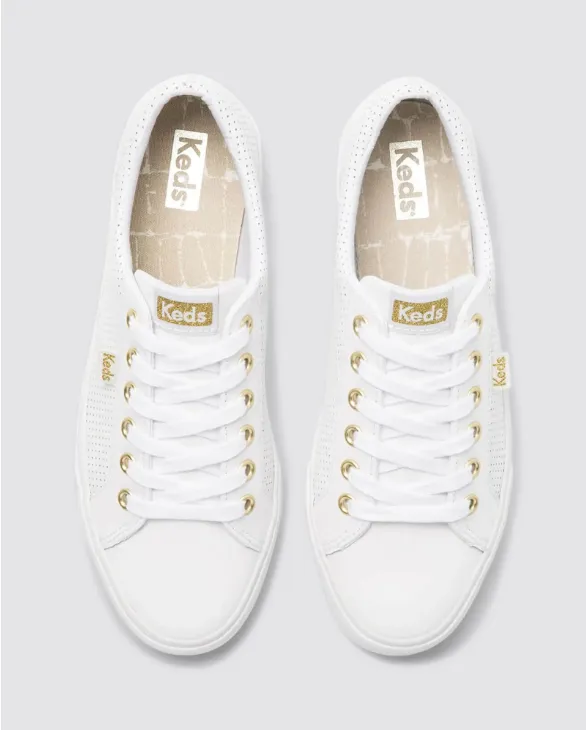 Keds Jump Kick Perf Leather