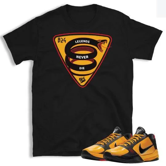 Kobe 5 Bruce Lee Shirt