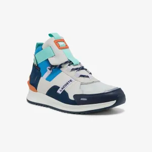 LACOSTE RUN BREAKER 05211 SMA - MENS / OFF WHITE / NAVY