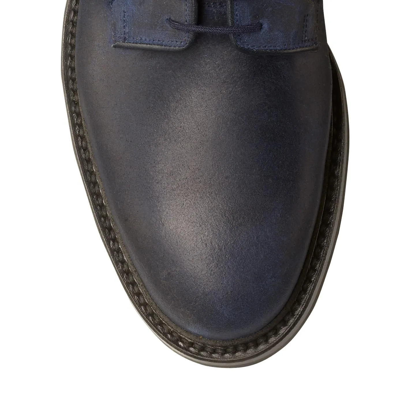 Lanark 3 Navy Rough-Out Suede