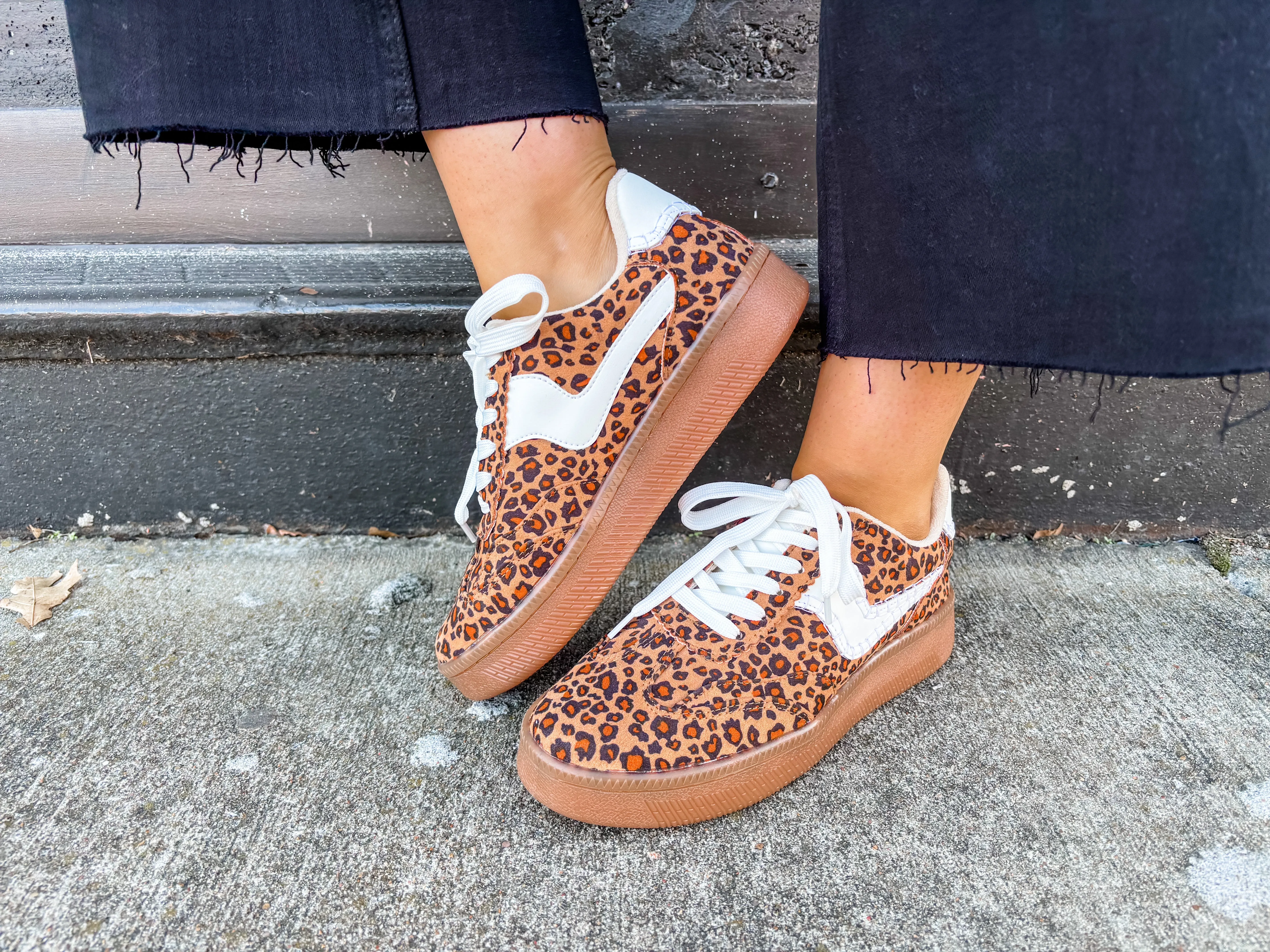 Lena Leopard Sneaker