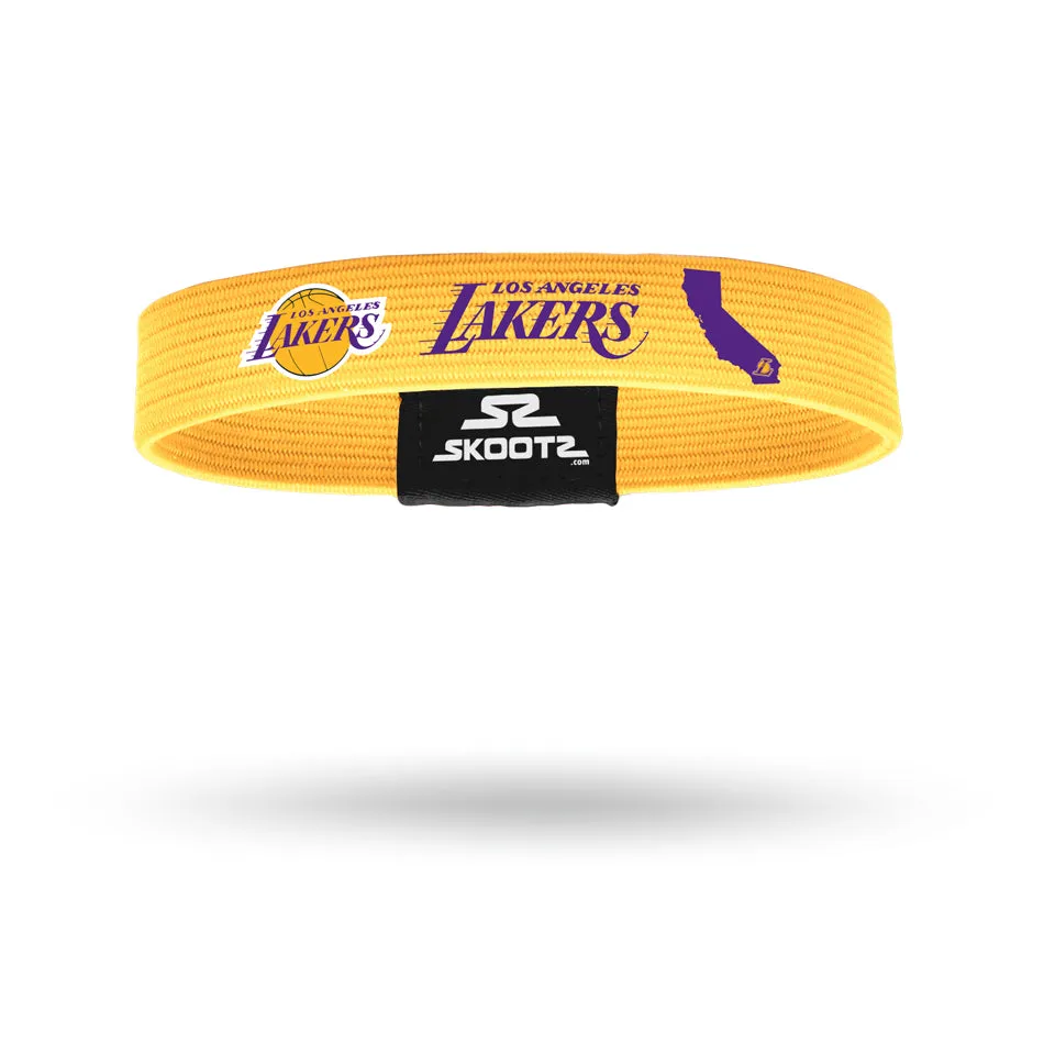 Los Angeles Lakers Rally NBA Wristbands