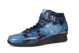 Mauri - M764 Patent Leather Malabo Blue Sneakers